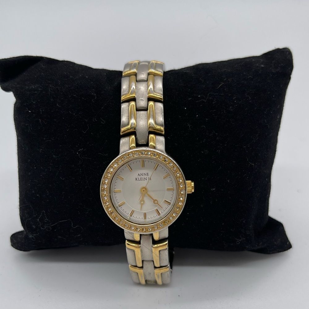 Anne Klein Two Tone with Rhinestones - Picture 3 of 3